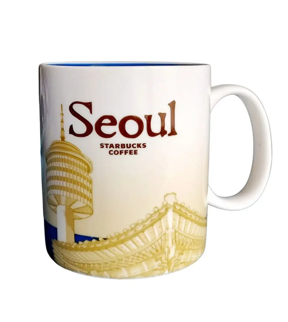 Starbucks Seoul Global Icon Collector Series Coffee Mug Cup Retired Collectible